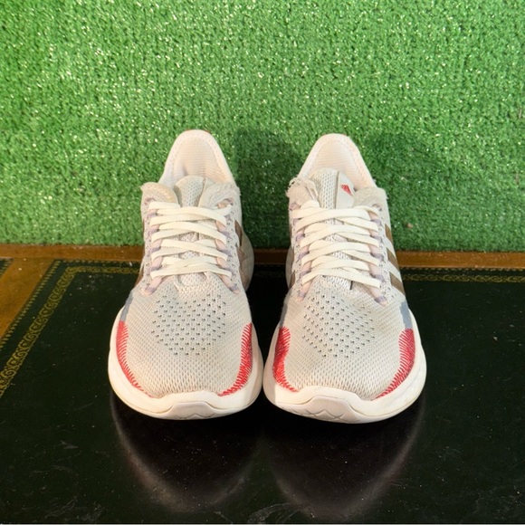 Adidas Fluidflow 2.0 White Grey Red GW1902 Men’s Size 8 - Picture 2 of 6